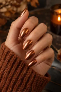 20. Metallic Copper Shine