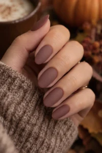 16. Matte Finish Nails