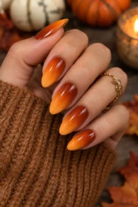 22. Burnt Orange Ombre