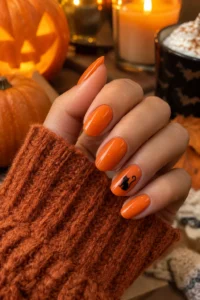 6. Solid Pumpkin Orange