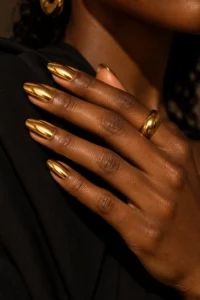 25. Metallic Gold