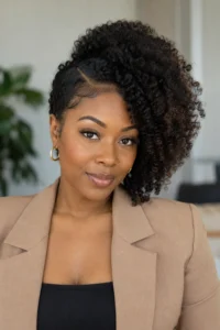 17. Side Part Puff