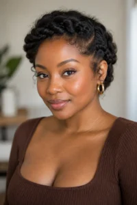 16. Flat Twist Crown