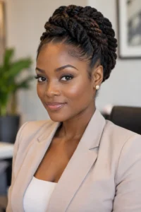 15. Twisted Updo