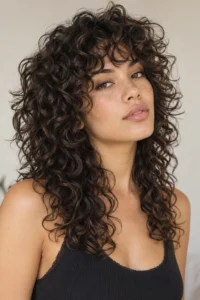 28. Wolf Cut For Curly Hair
