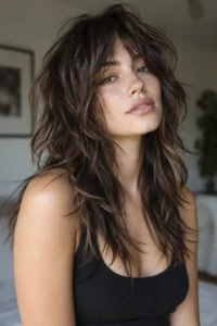 8. Shaggy Wolfcut