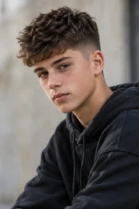 1. Textured Crop Haircut