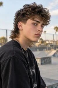 19. Mullet Cut For Teens
