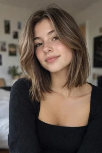 10. Long Bob With Face Framing