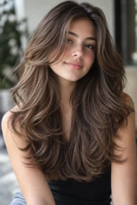 26. Thick Hair Long Layers