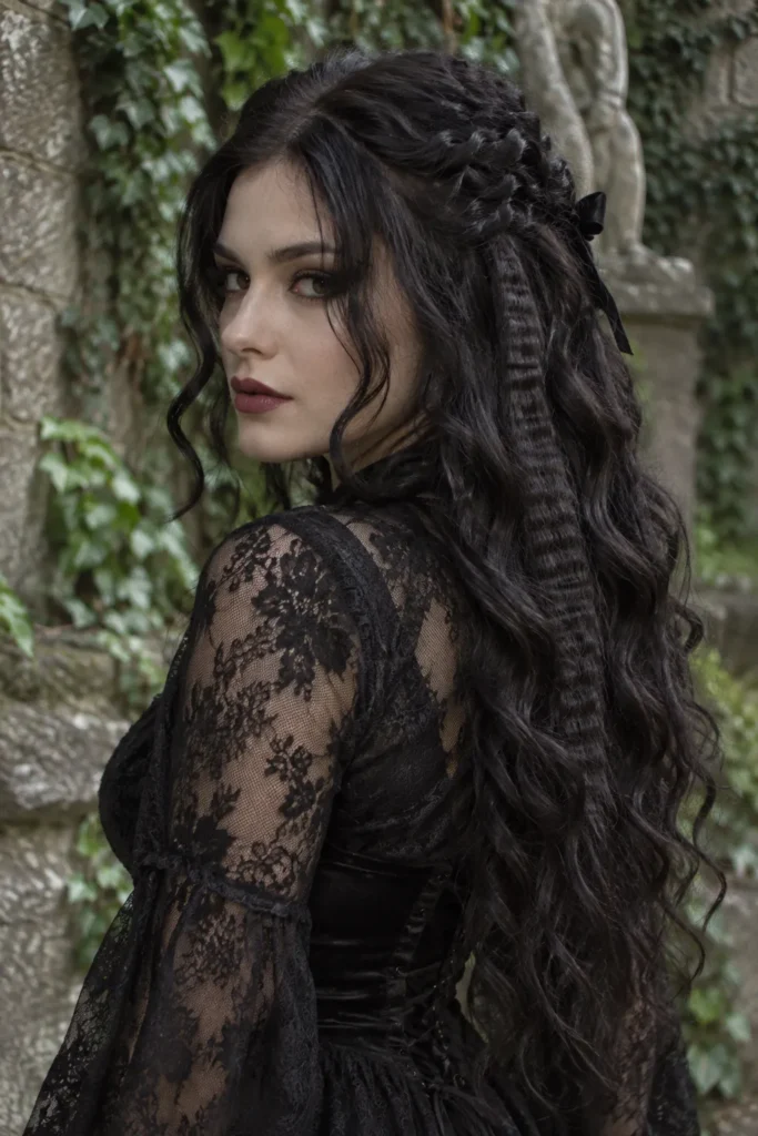 34. Crimped Gothic Waves