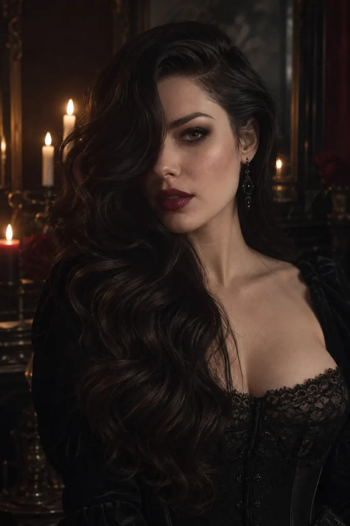 5. Deep Side Part Vampire Waves