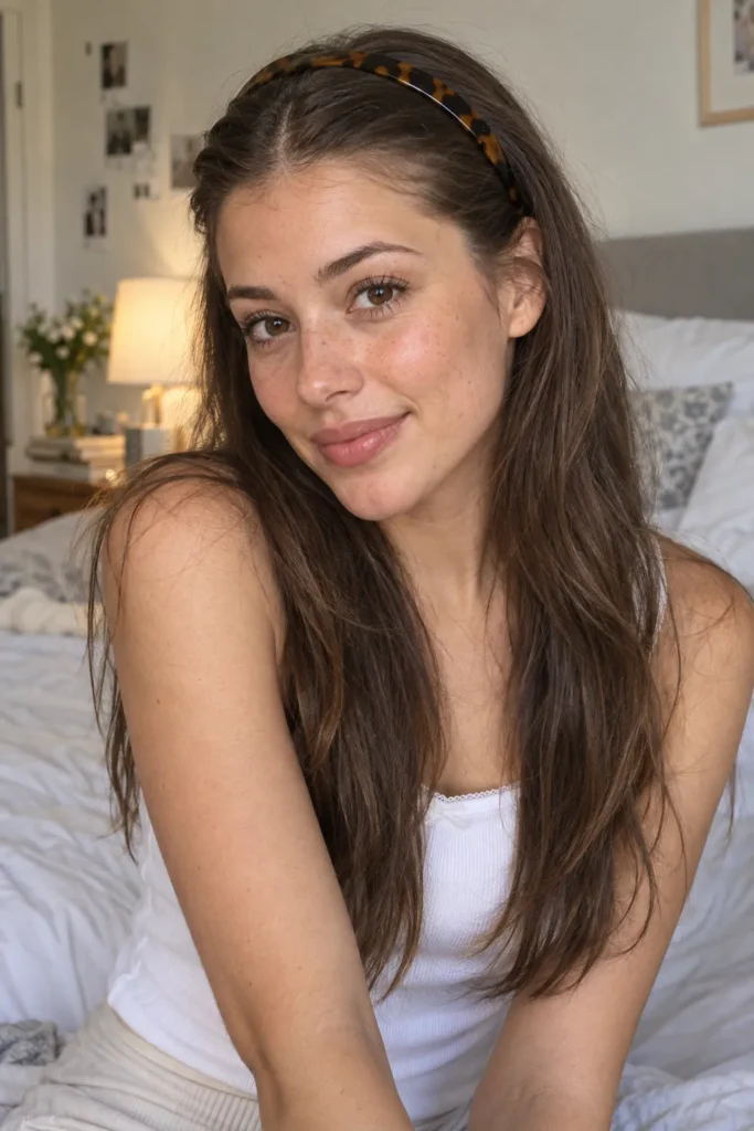 1. Thin Plastic Headband Look 90s Hair Accessories