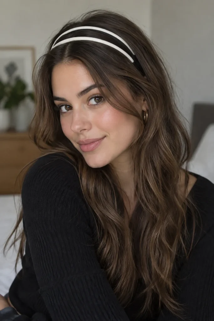 5. Double Headband Layered Look