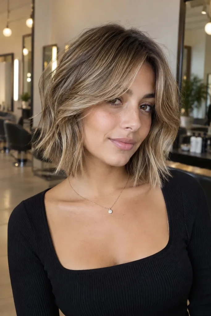 26. Curtain Crop With Balayage