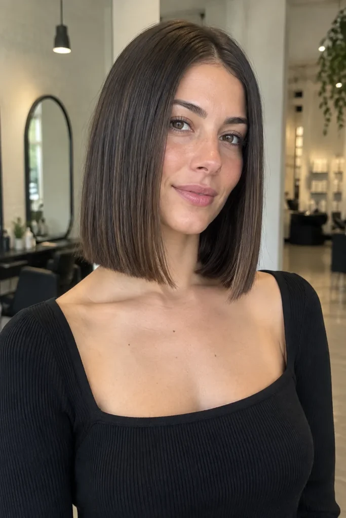 1. Classic Blunt Clavi Cut