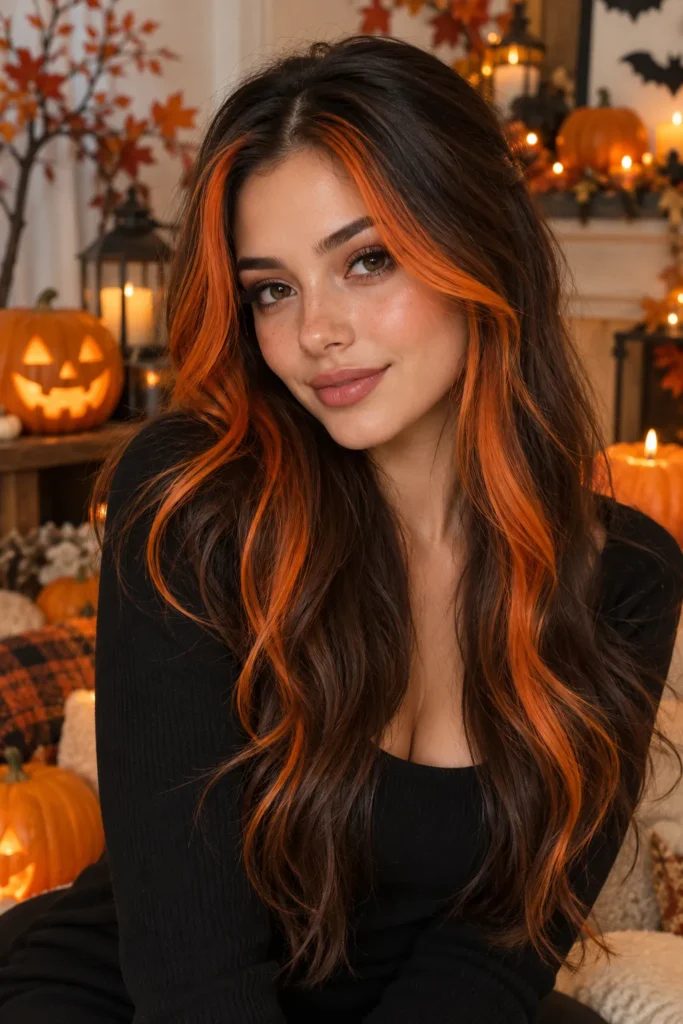 25. Temporary Orange Streaks