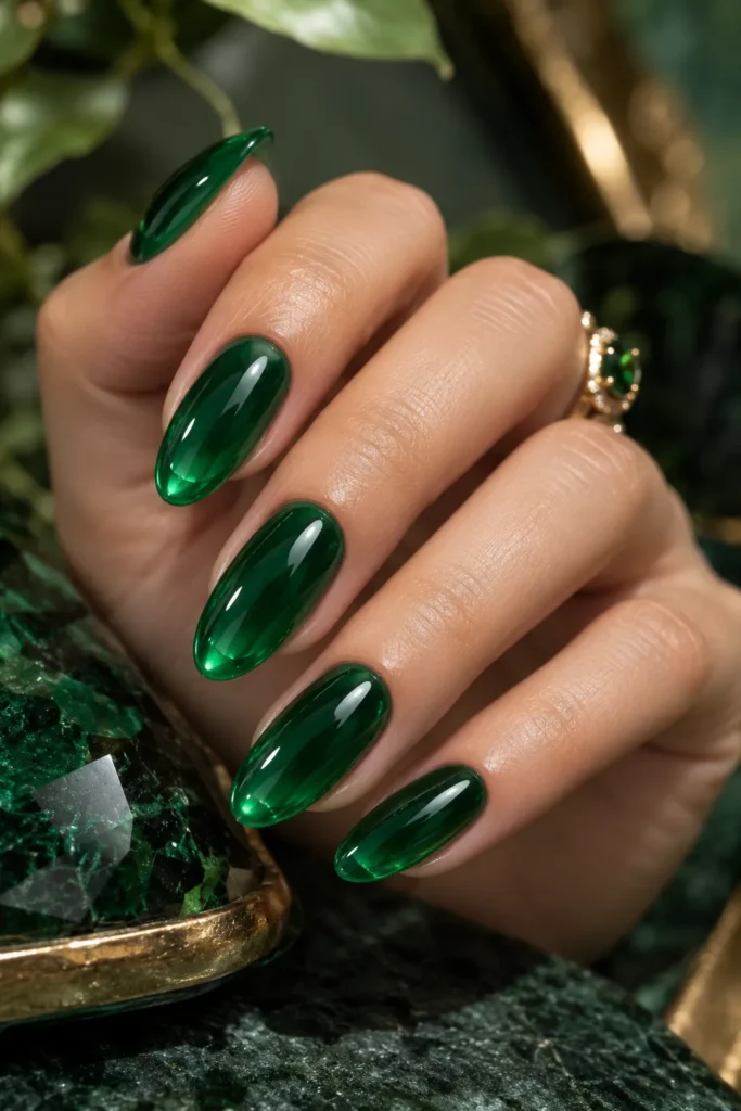 2. Emerald Green Shine