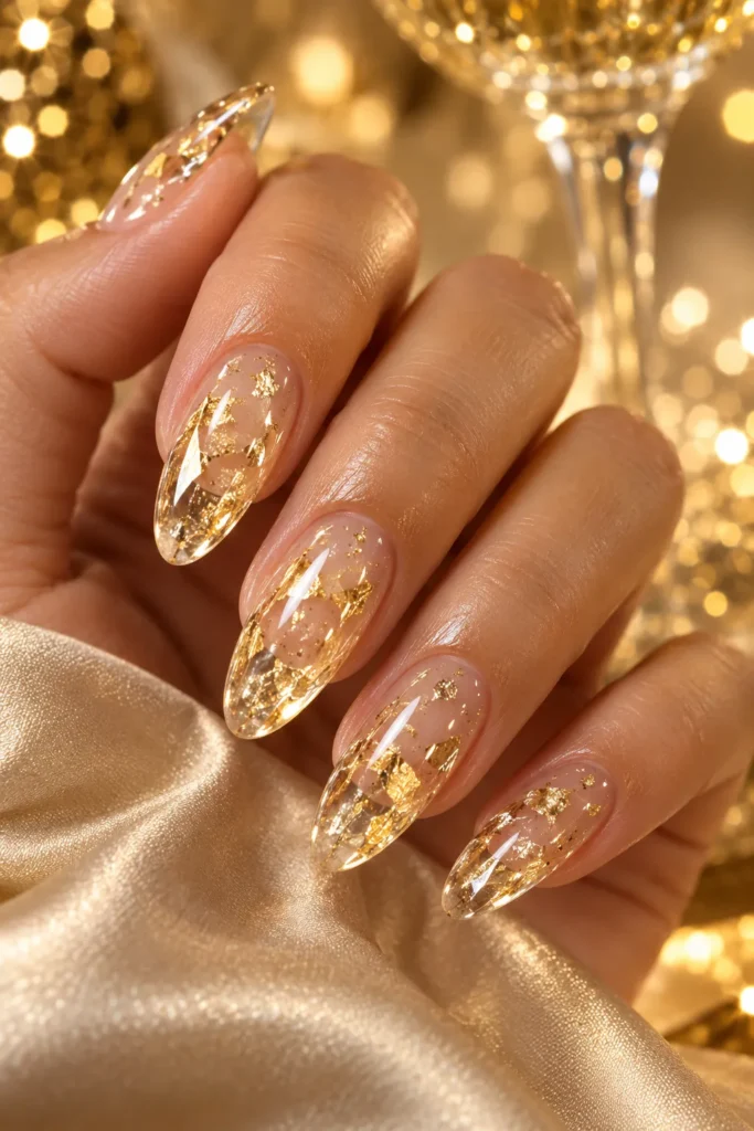 16. Champagne Gold Flakes