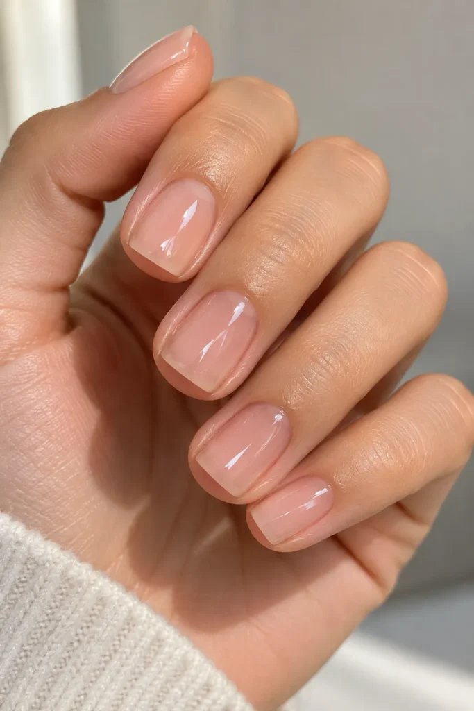 7. Short Square Clear Shine