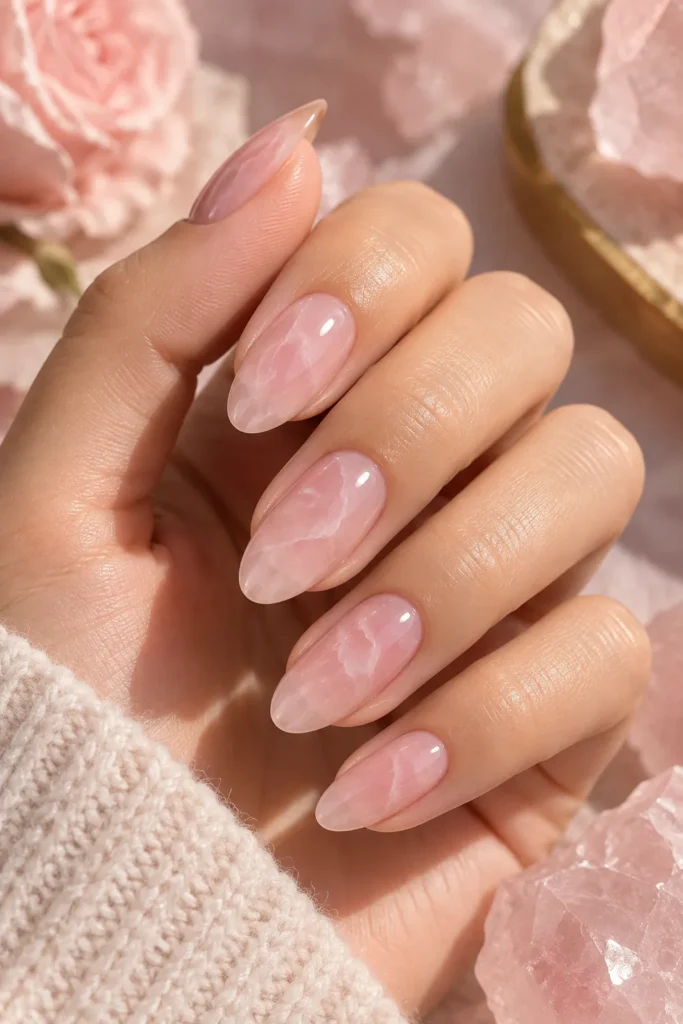 5. Rose Quartz Pink Blush