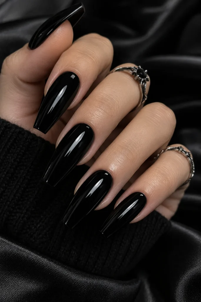 1. Classic Jet Black Gloss