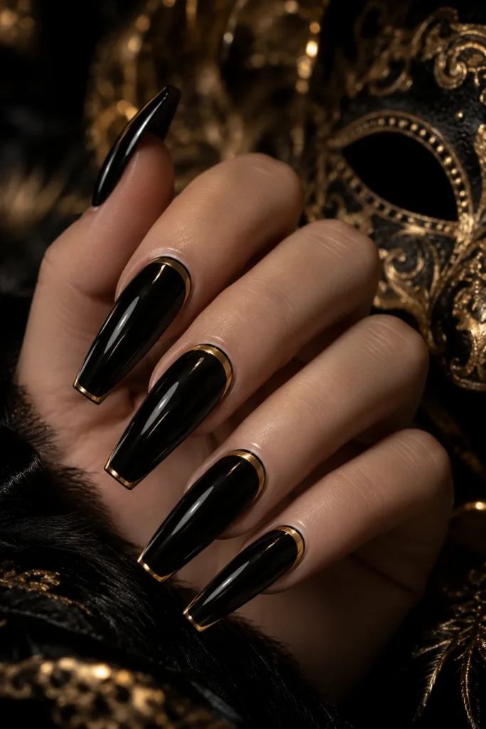 18. Masquerade Gold Trim