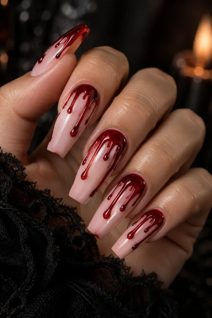 17. Blood Drip Effect