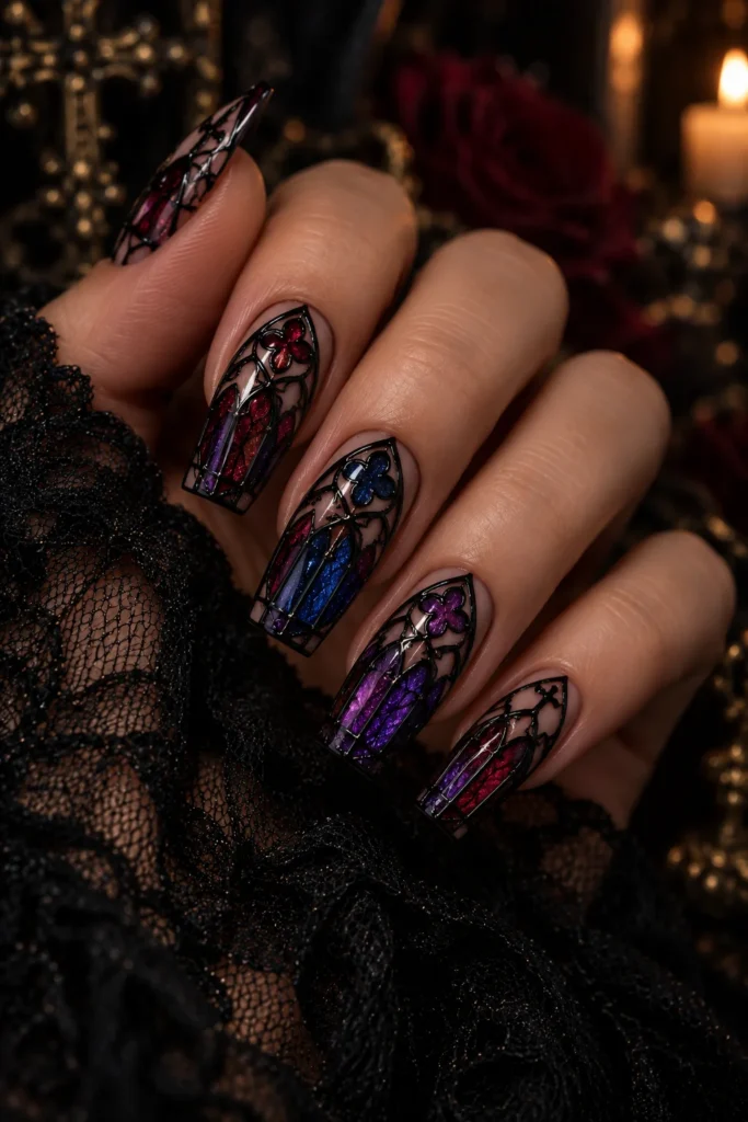 22. Stained Glass Cathedral Look