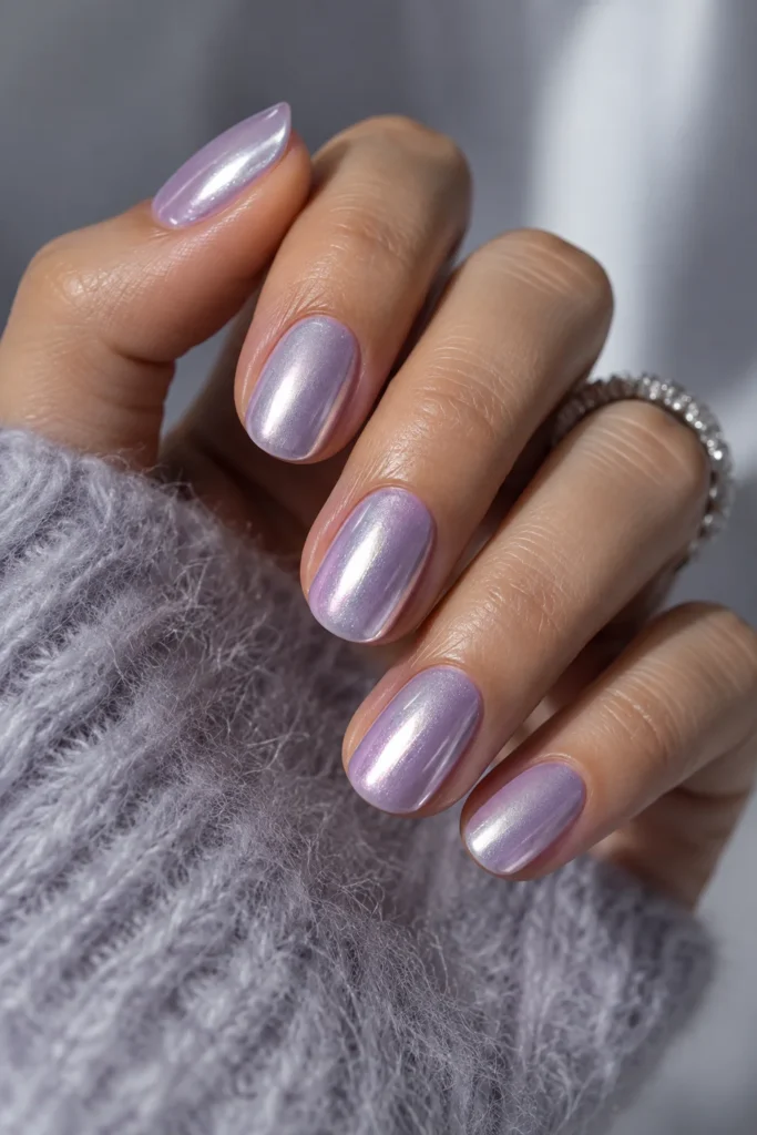 11. Chrome Shimmer Finish