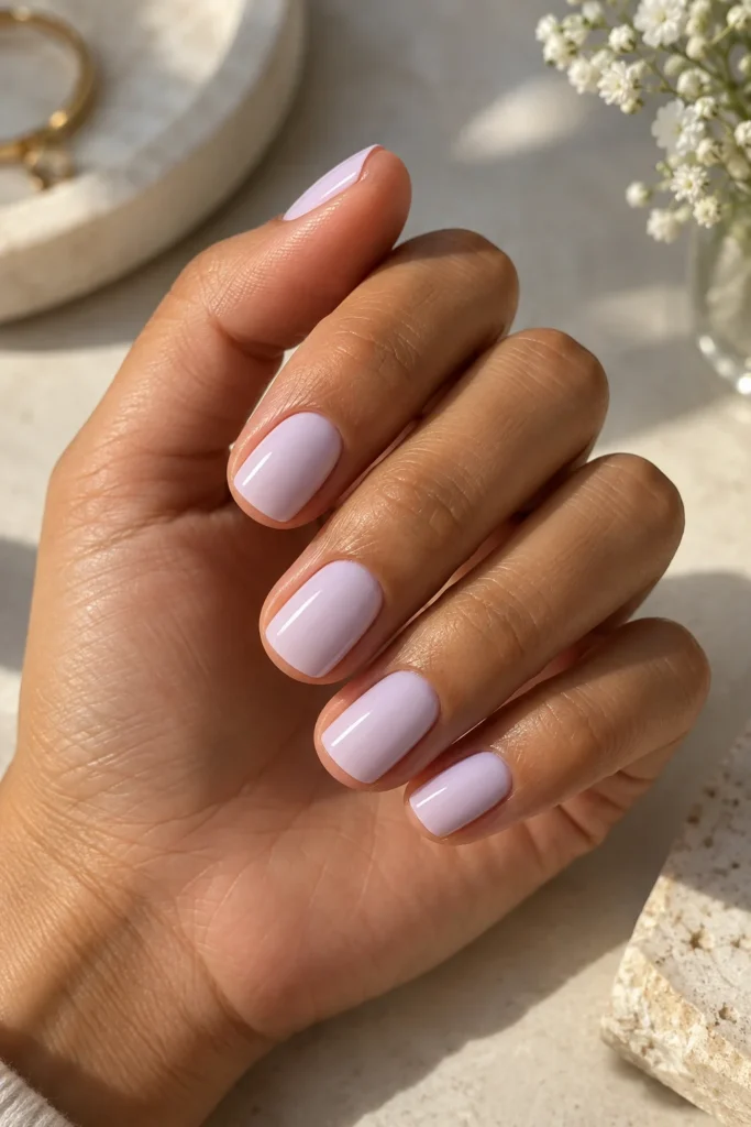 3. Square Tips For Short Nails