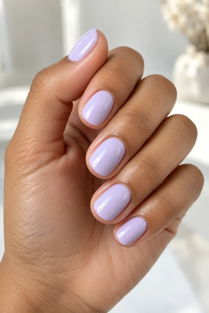 2. Glossy Top Coat Finish