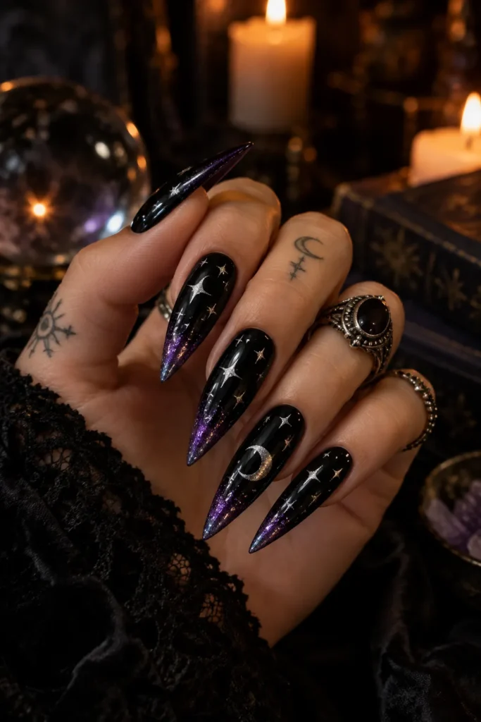 27. Witchy Stiletto Black