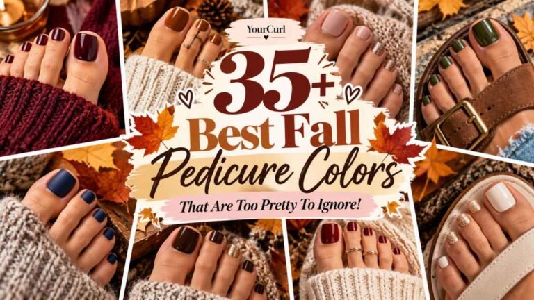 best fall pedicure colors