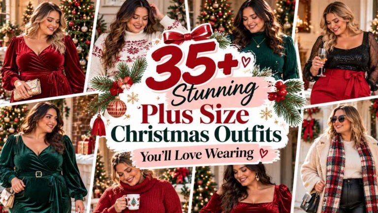 stunning plus size christmas outfits