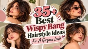 wispy bang hairstyles
