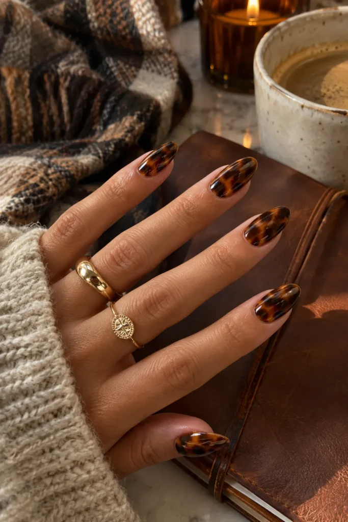 20. Tortoiseshell Nails
