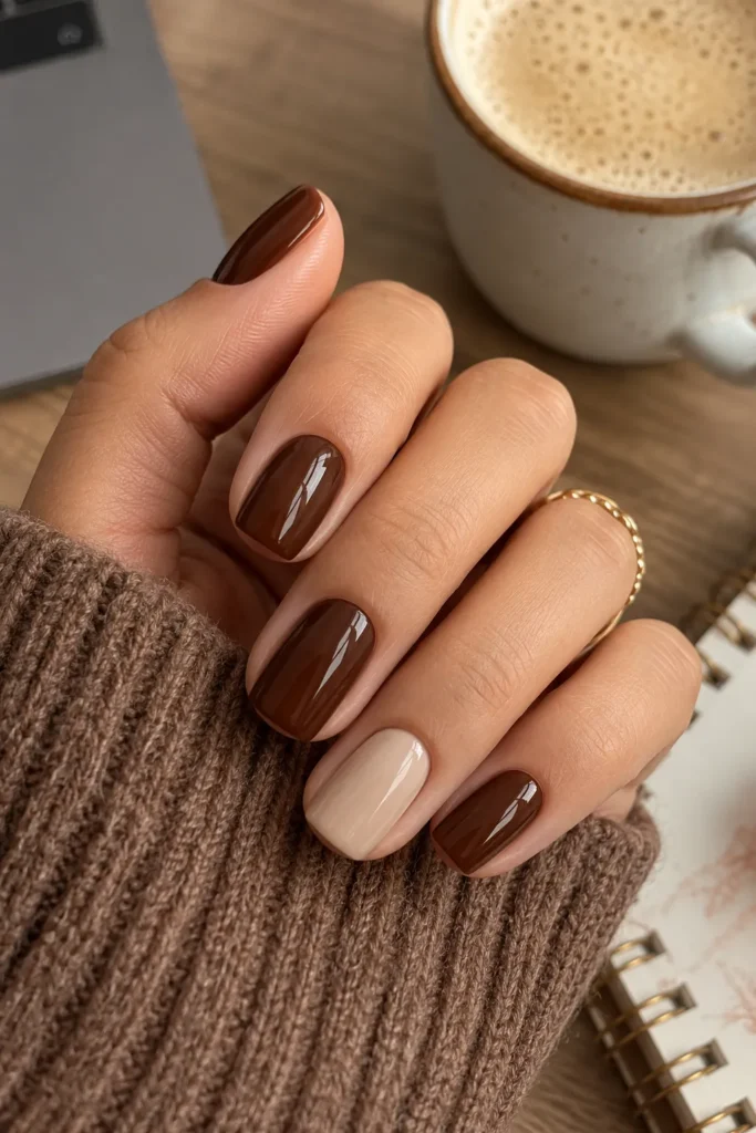 3. Chocolate Brown Cream