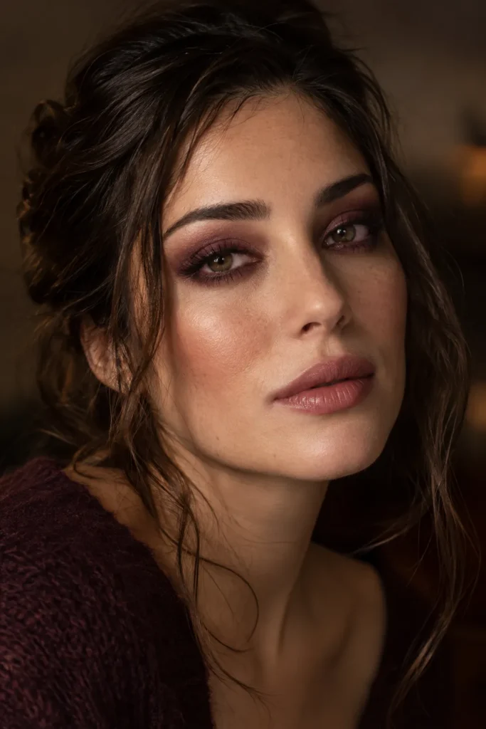 8. Smoky Plum Eyes