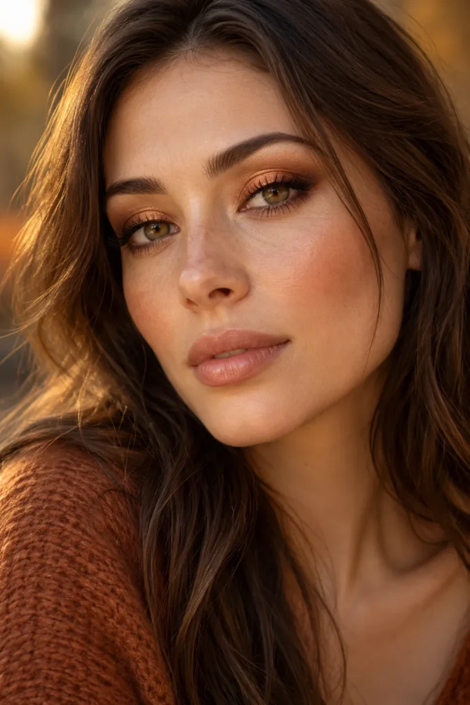 7. Copper Eyeshadow Glow