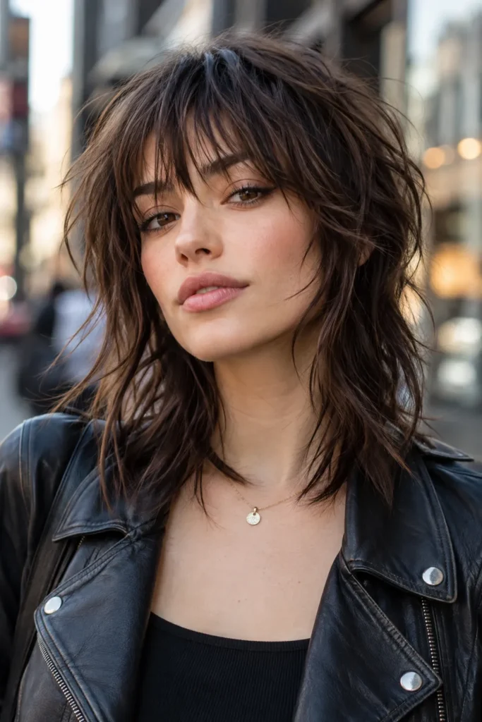 22. Choppy Wispy Bangs
