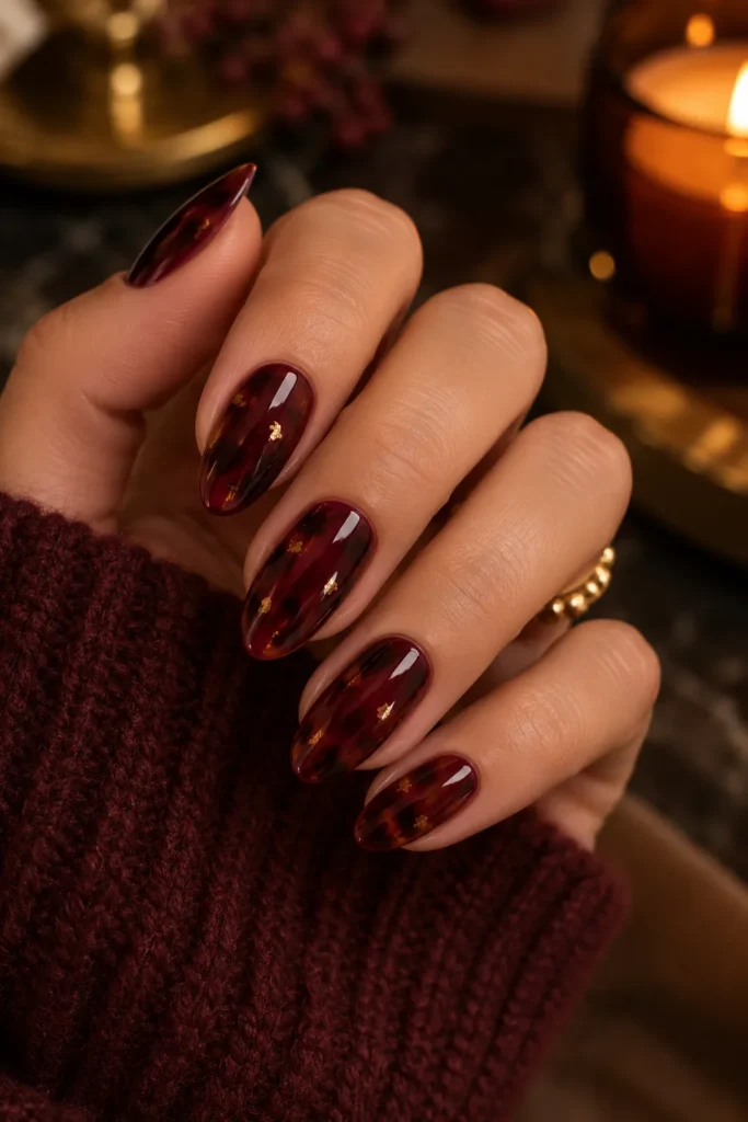 20. Deep Burgundy Tortoise Mood