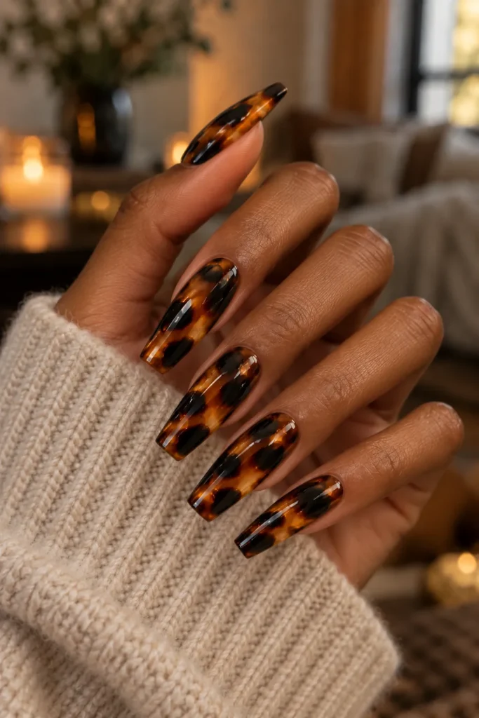 29. Long Coffin Statement Nails