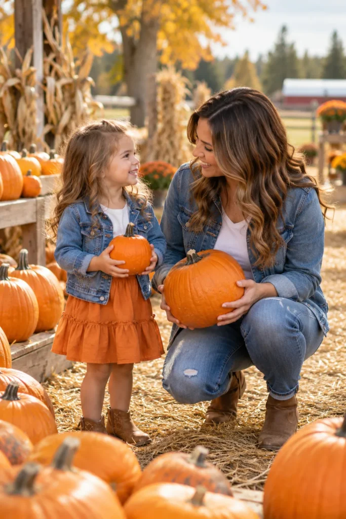 9. Mommy and Me Denim Jackets