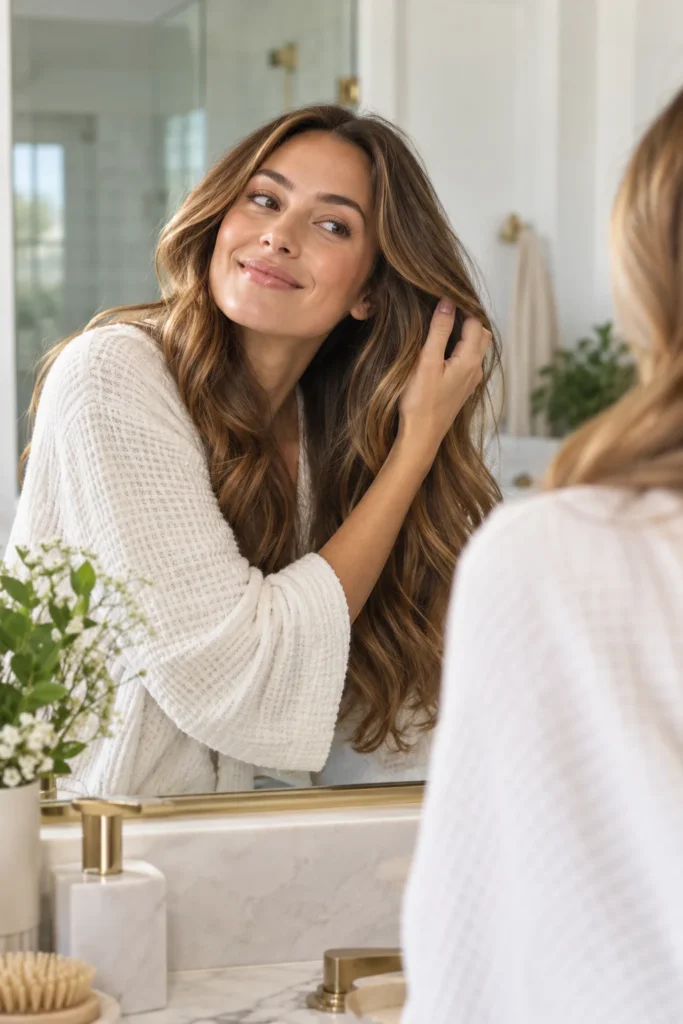 28. Gold Tinted Conditioner Between Salon Visits