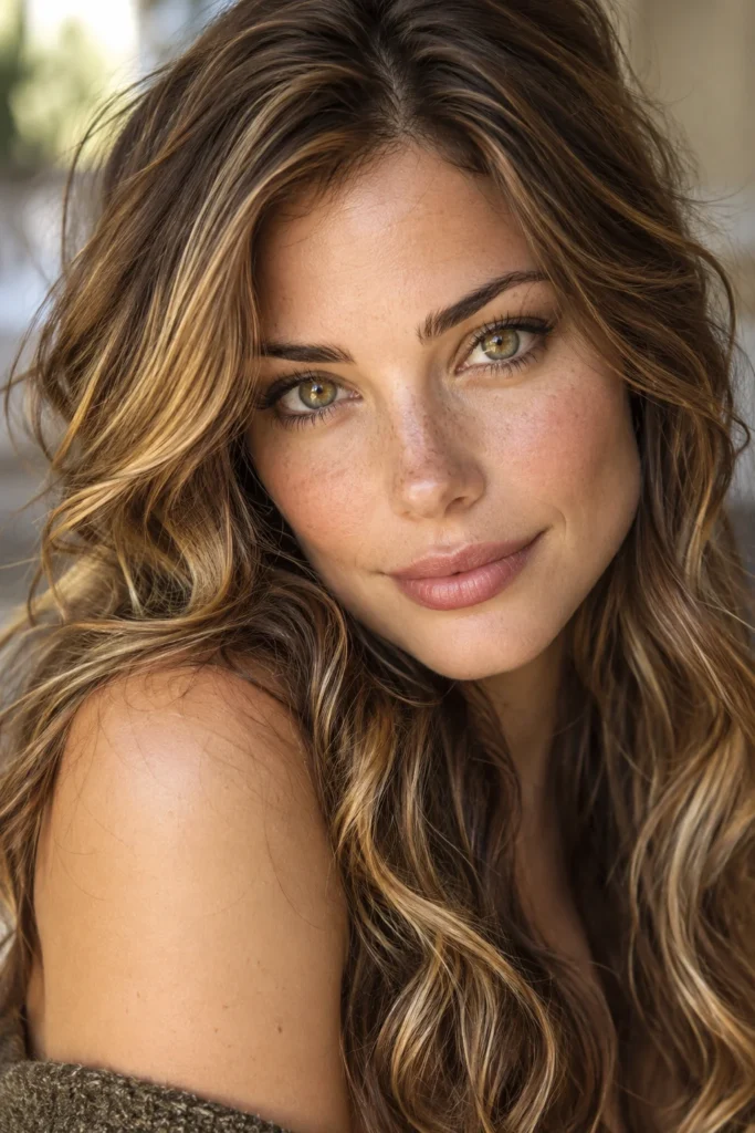 23. The Gold Flecks Match for Hazel and Green Eyes