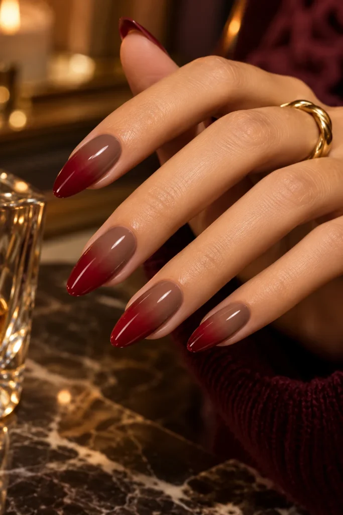 7. Almond Cherry to Mocha Gradient