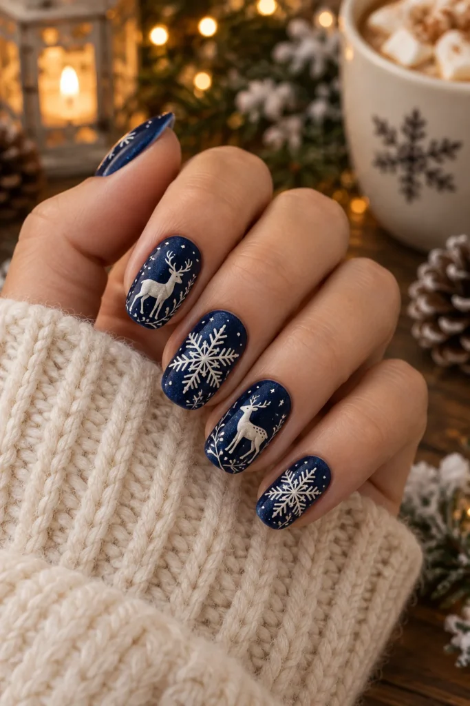 11. Snowflake and Deer Duo