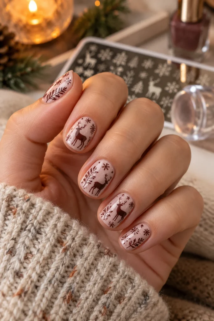 16. Stamping Plate Deer