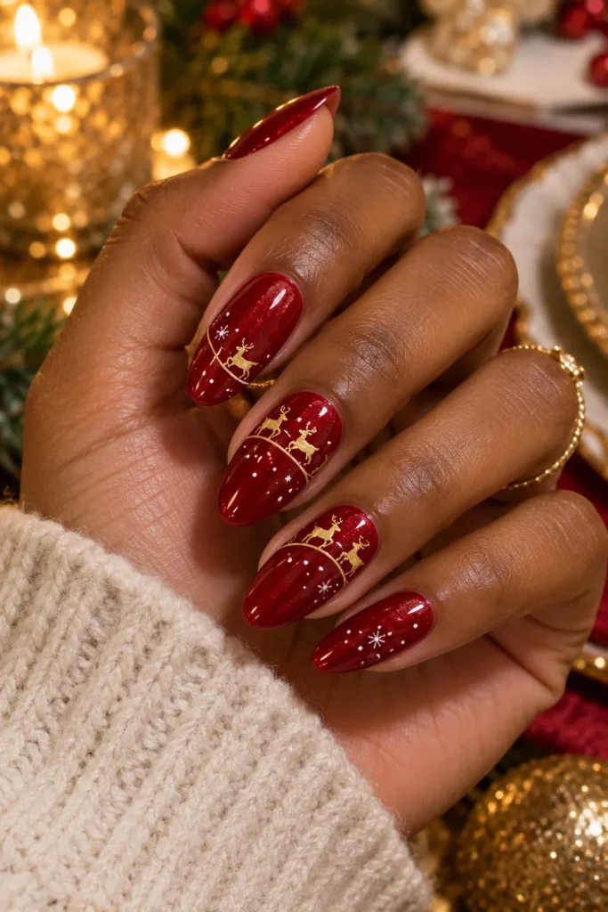 8. Santa Sleigh Pull